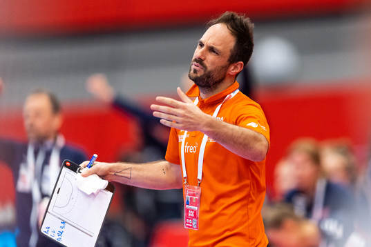 Emmanuel Mayonnade, head coach of Netherlands