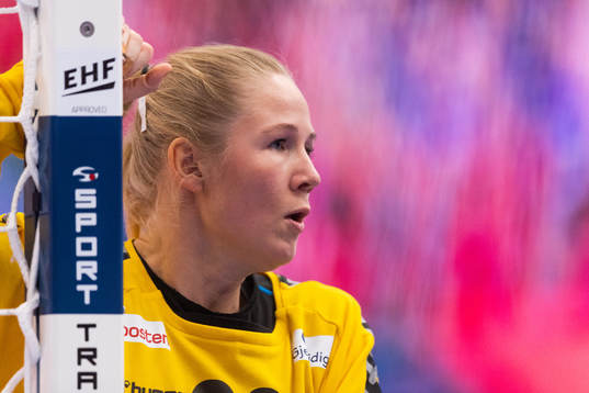 Goalkeeper Rikke Granlund of Norway