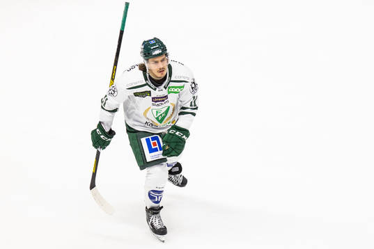 Färjestads Joakim Nygård jublar