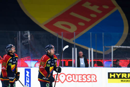 Djurgårdens Manuel Ågren jublar