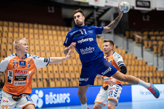 Hallbys Jesper Jakobsson och Kristianstads Johan Nilsson