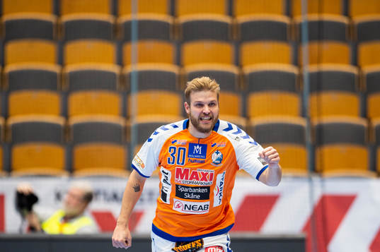 Kristianstads Anton Halén jublar