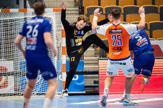 Kristianstads målvakt Gustaf Banke