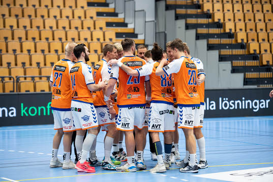 Kristianstads spelare jublar