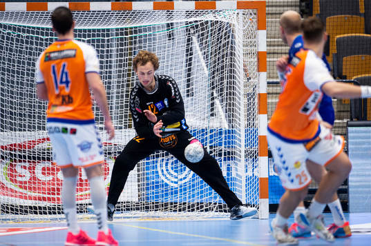 Kristianstads målvakt Gustaf Banke