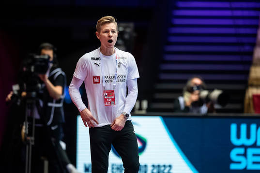 Jesper Jensen, head coach of Denmark