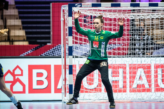 goalkeeper Jessica Ryde of Sweden