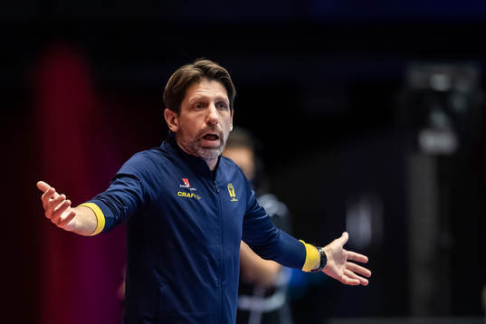 Tomas Axner, head coach of Sweden