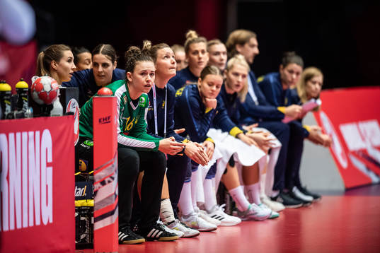 goalkeeper Jessica Ryde of Sweden looks dejected