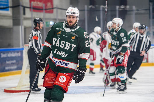 Väsbys Ricard Blidstrand deppar