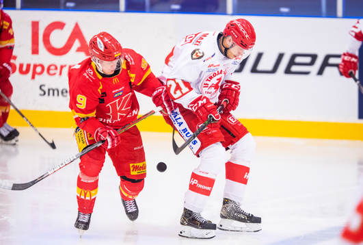 Kalmars Lukas Fransson och Trojas Karl Olofsson