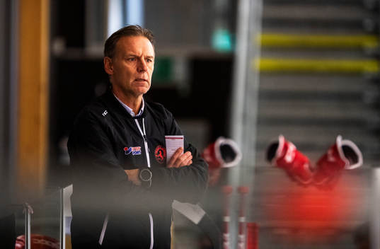 Trojas tränare Johan Benker