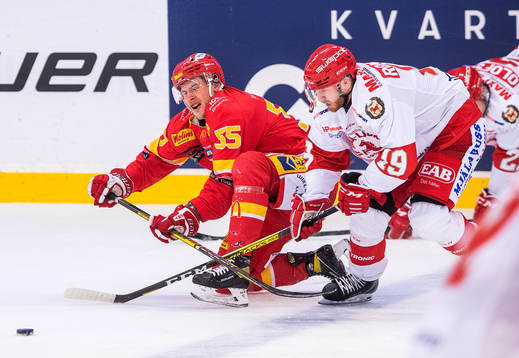 Kalmars Marcus Lundberg och Trojas Victor Romfors