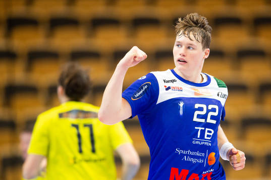 Alingsås Axel Franzen jublar