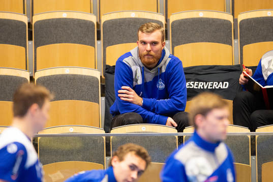 Alingsås Johan Nilsson på läktaren