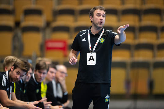 Sävehofs tränare Michael Apelgren