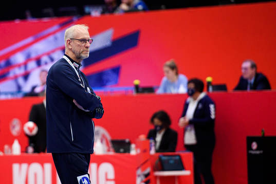 Goalkeeper coach Mats Olsson of Norway