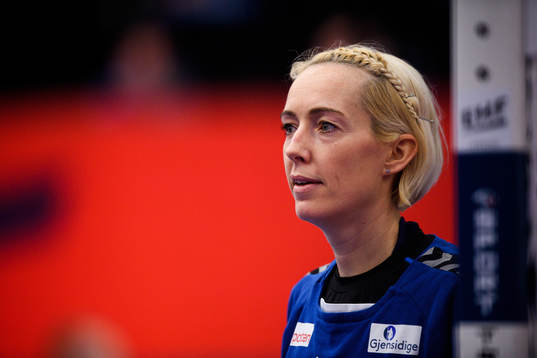 Goalkeeper Lunde Katrine of Norway