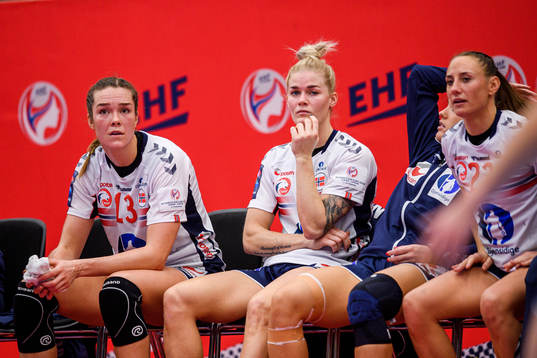 Camilla Herrem and Veronica Egebakken Kristiansen of Norway