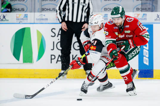 Malmö Redhawks Jan-Mikael Järvinen och Frölundas Stefan