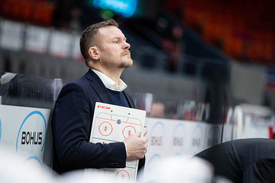 Malmö Redhawks tränare Joakim Fagervall