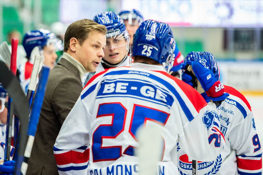 Oskarshamns tränare Martin Filander