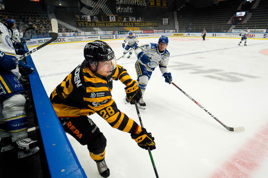 Skellefteås Jesper Frödén och Leksands Patrik Zackrisson