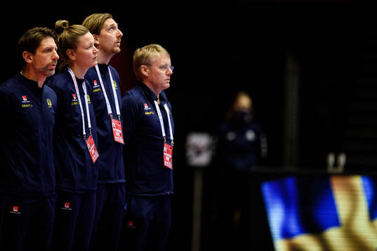 Tomas Axner, head coach , Johanna Wiberg, assistant coach ,