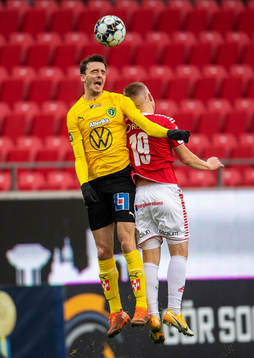 Kalmars Isak Jansson och Jönköpings Jetmir Haliti