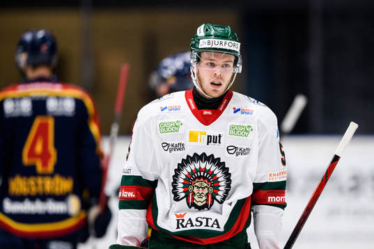 Frölundas Filip Johansson deppar
