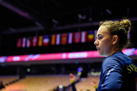 Goalkeeper Jessica Ryde of Sweden