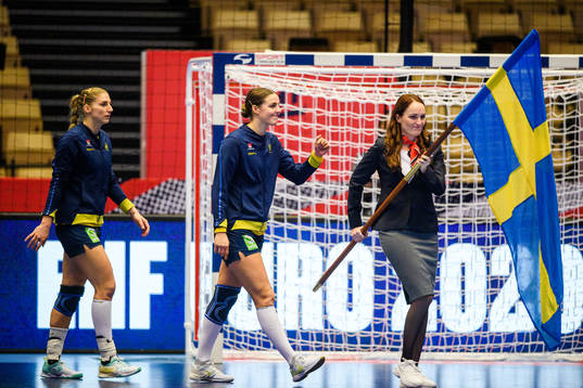 Linn Blohm and Carin Strömberg of Sweden