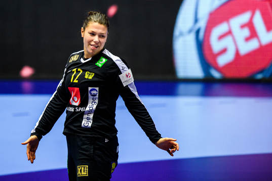 Goalkeeper Filippa Idehn of Sweden