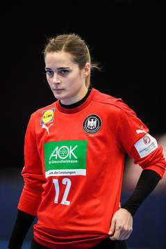 Goalkeeper Dinah Eckerle of Germany