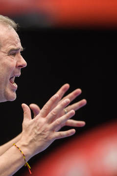 Henk Groener, head coach of Germany