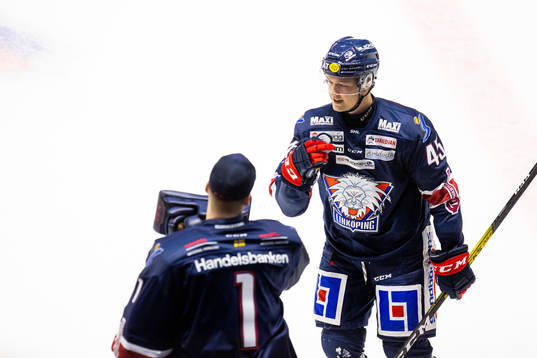Linköpings Simon Lundmark jublar