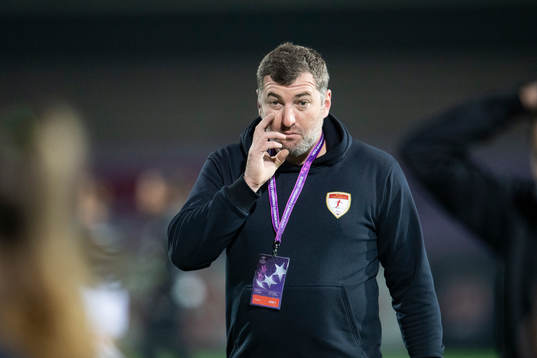 Lanchkhti coach Giorgi Chkhaidze