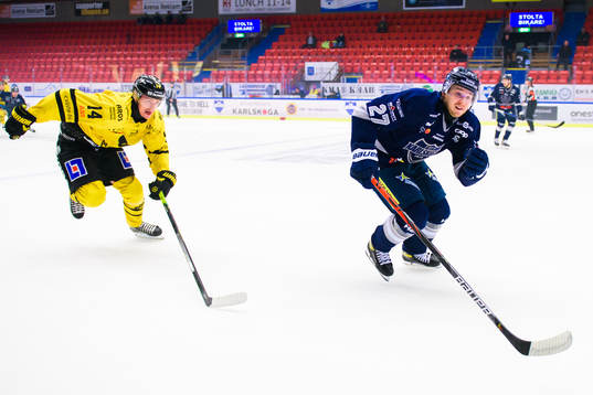 Västerås Jesper Johansson och Karlskogas Wilhelm Westlund
