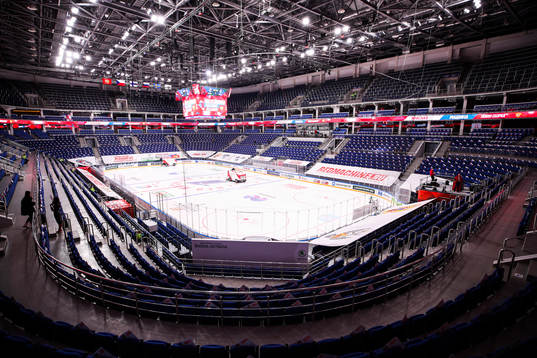 General view of Cska Arena