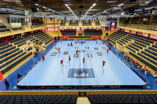 Interiör av IFU Arena