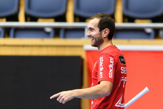 Storvreta Albin Sjögren jublar