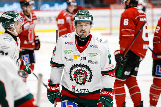 Frölundas Patrik Carlsson jublar