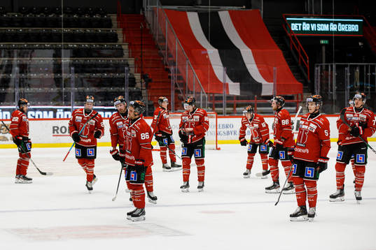 Örebros spelare deppar