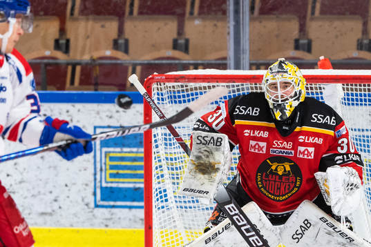 Luleås målvakt David Rautio