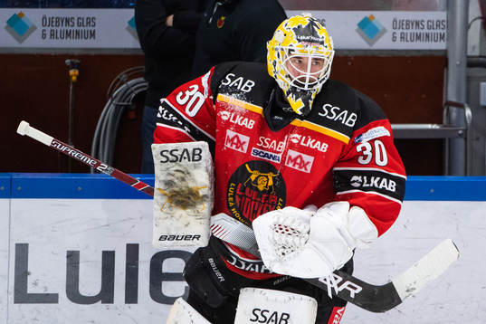 Luleås målvakt David Rautio