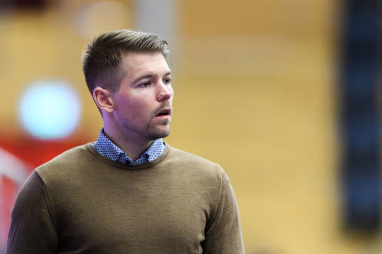 Växjös assisterande tränare Christopher Holmér