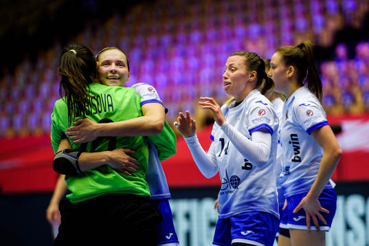 Bläddra bland fler bilder av 2020 European Handball Championship, Day 16, Russia - Netherlands