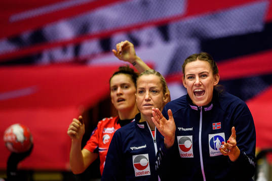 Emilie Hegh Arntzen of Norway celerbrates