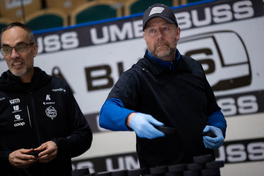 Björklövens materialförvaltare Lennart "Lelle" Lindfors
