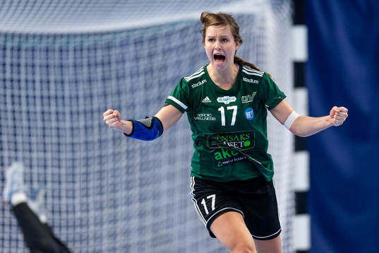 Helsingborgs Martina Persson jublar